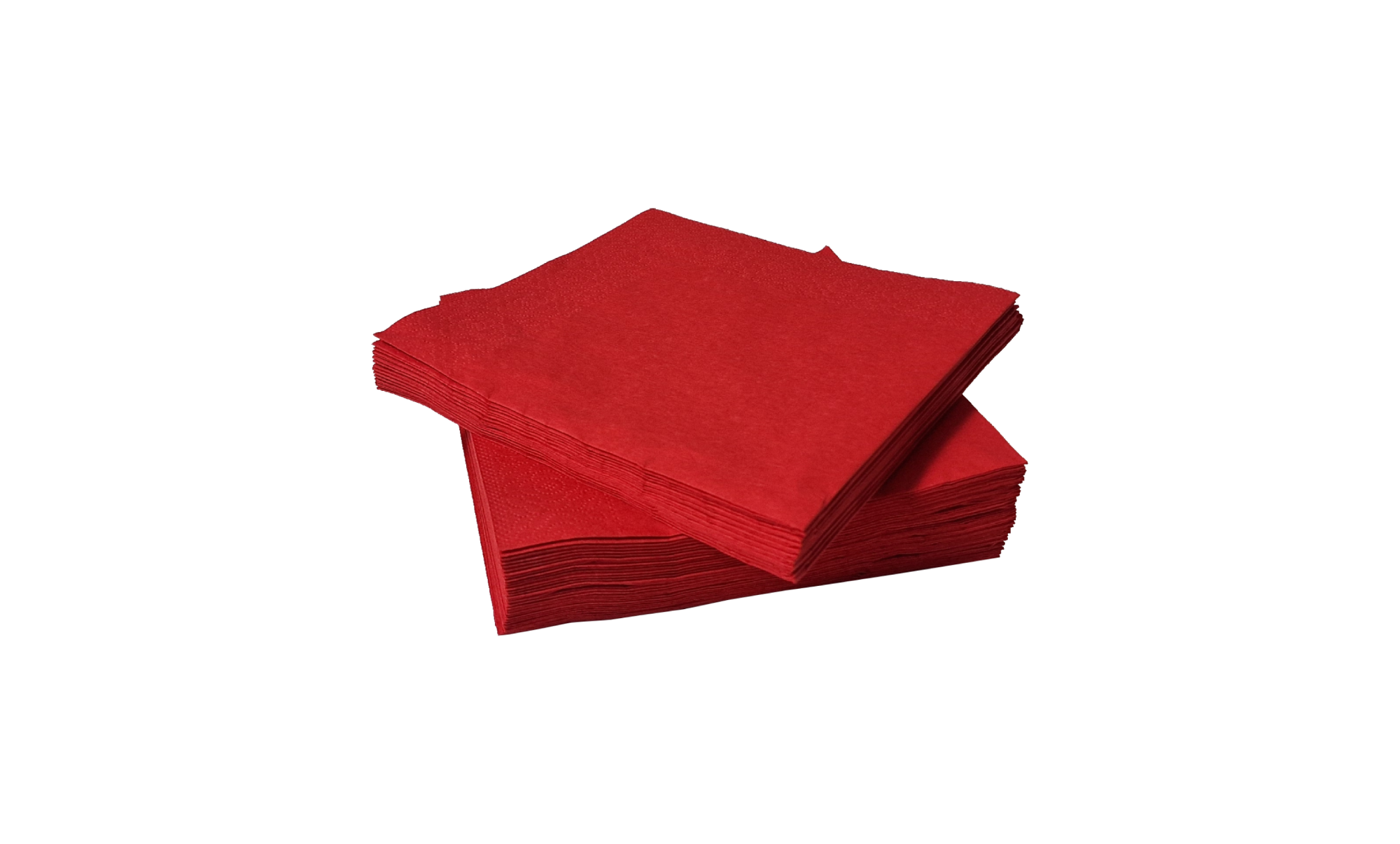 red tissue napkins 33x33 cm, 2/3ply, 1/4 folding red tissue napkins 33x33 cm, 2/3ply, 1/4 folding