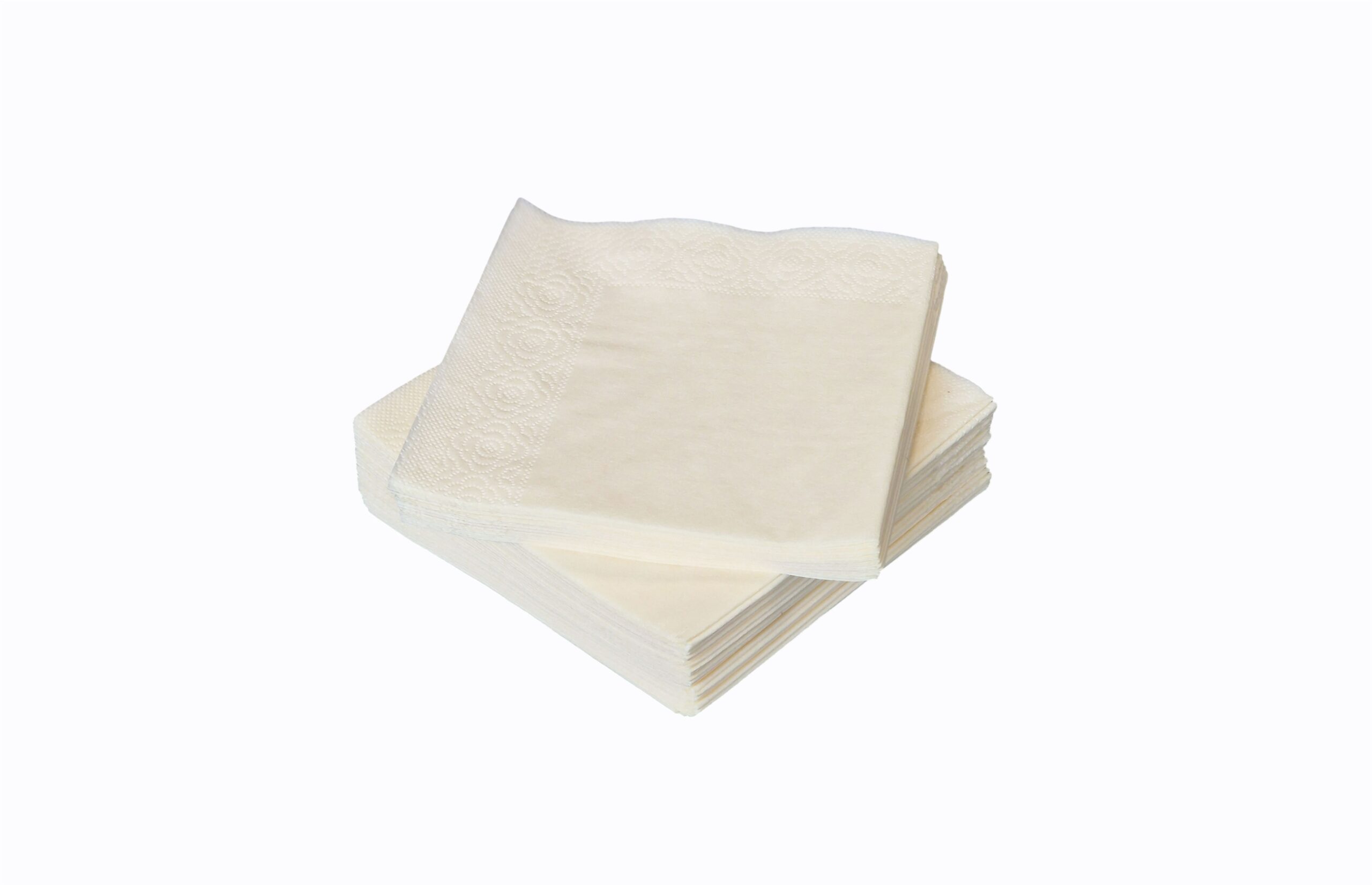 champagne tissue napkins 24x24 cm, 2ply, 1/4 folding champagne tissue napkins 24x24 cm, 2ply, 1/4 folding