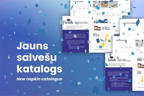 Salvešu katalogs Napkin Catalogue Lenek
