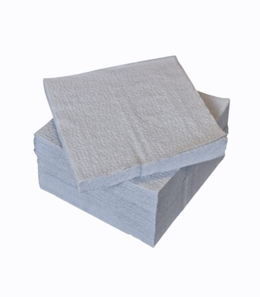 Grey tissue napkins 24x24 cm, 1ply, 1/4 folding
