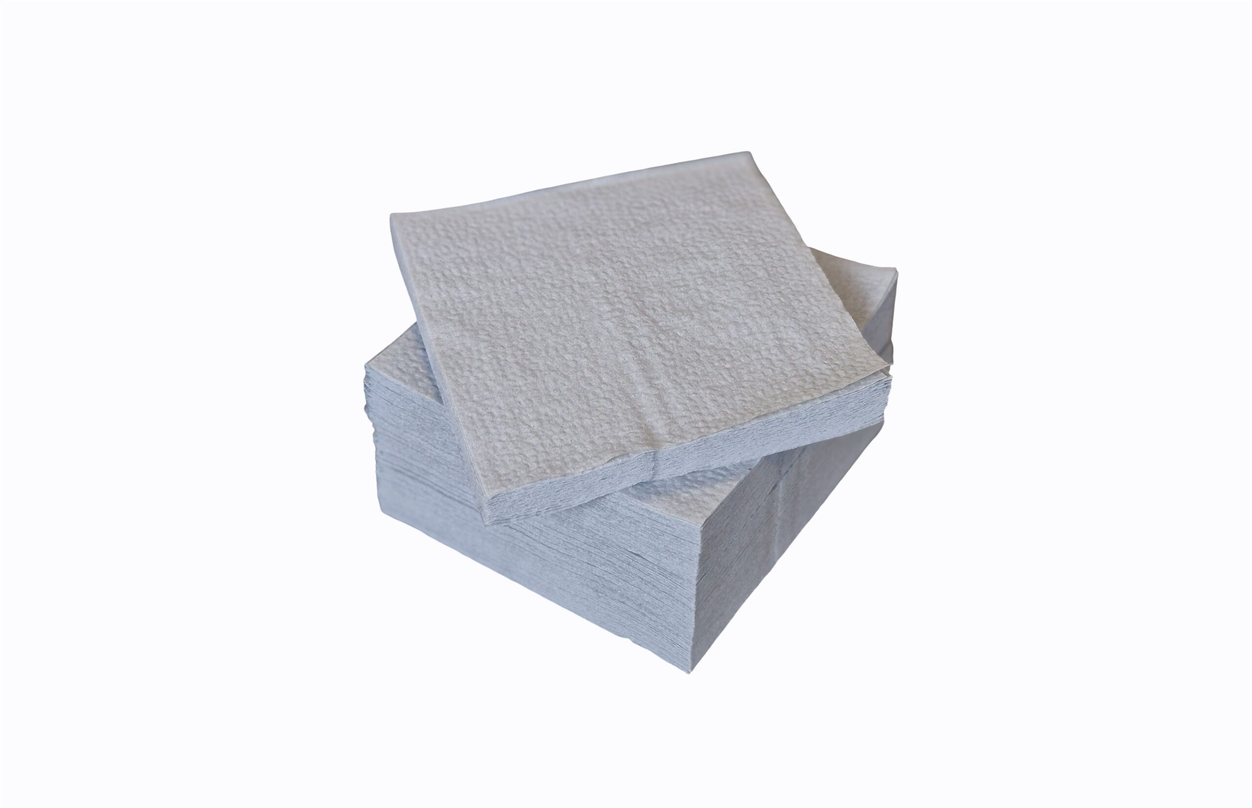 Grey tissue napkins 24x24 cm, 1ply, 1/4 folding Grey tissue napkins 24x24 cm, 1ply, 1/4 folding